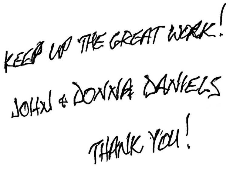 Gold - John and Donna Daniels
